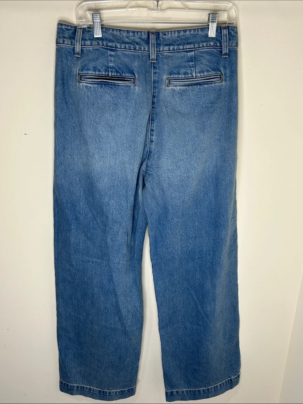 NWT J. CREW Wide-leg Essential jean in Ruth wash Size 29